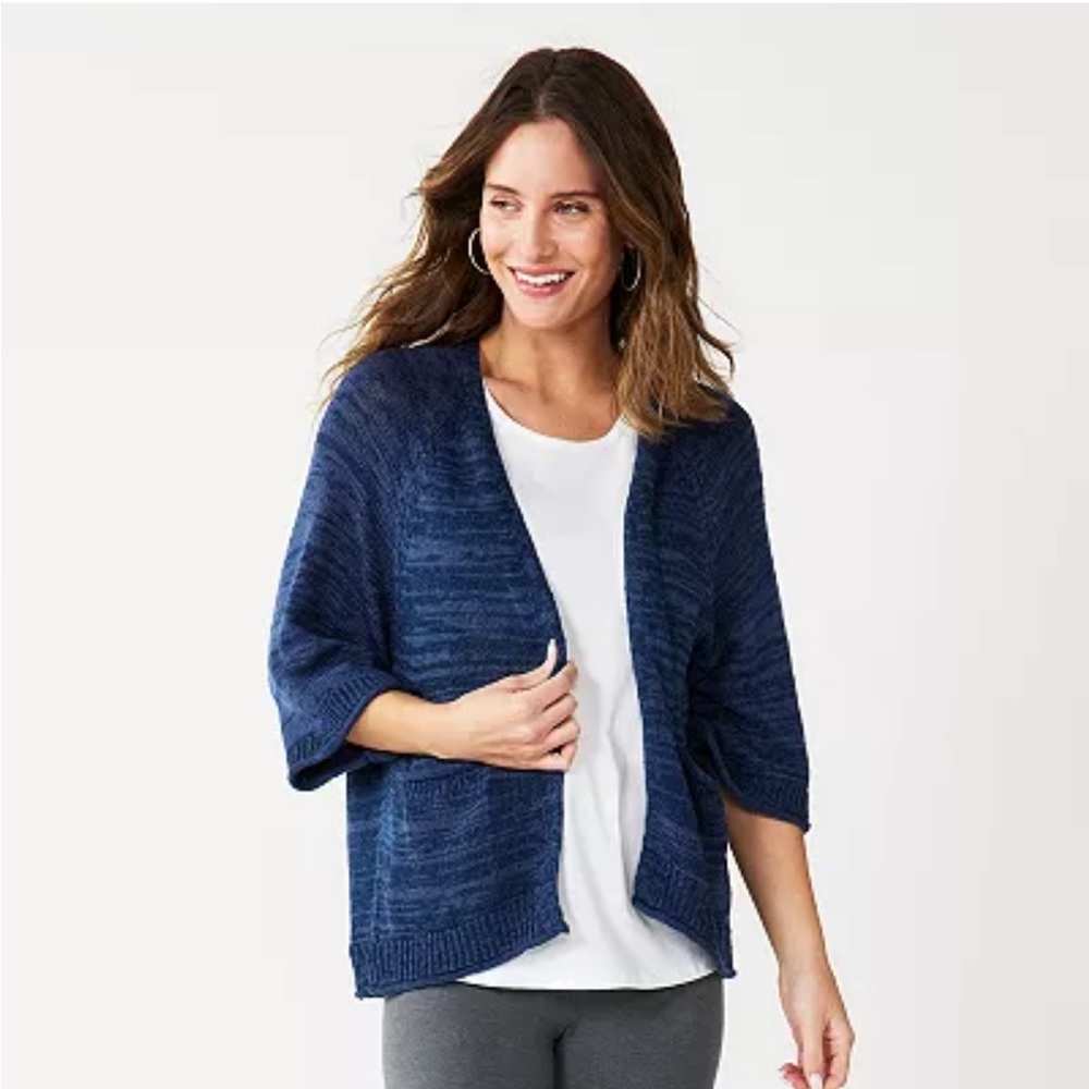 Sonoma Raglan Cardigan Sweater